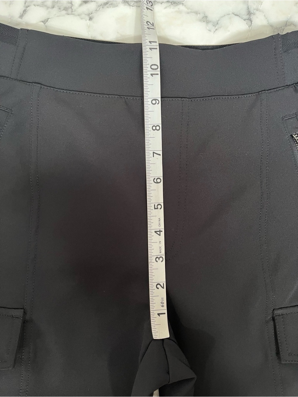 Athleta Endless High-Rise Cargo Pants Black 467187 Size 6 Travel Athletic Casual - Picture 9 of 16
